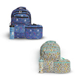 Kits de Mochilas Escolares Futbol Mamgos para Niños 3 Piezas