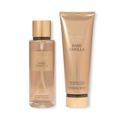 Set Victoria's Secret Crema Y Body Locion Bare Vanilla