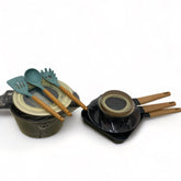 Set de sartenes Cooklover con utensilios de cocina 8 piezas
