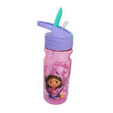 Botella con popote Gaby Dollhouse para Niñas Plástico 600 ml