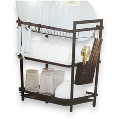 Escurridor de Platos negro de Metal 1 pieza