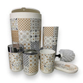 Organizador para Baño de Plástico 6 piezas
