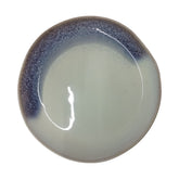 Platos de porcelana color blanco con azul 28cm