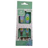 Cubiertos Monsters Inc de Bebé Acero inoxidable 2 Piezas
