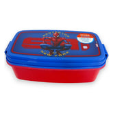Lonchera Spiderman para Niños de Plástico 6 piezas