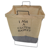 Cesto de lona para la ropa 1 pieza 22 x 12 cm