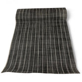 Manteles de poliéster color gris con lineas blancas 30x45