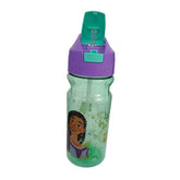 Botella con popote Wish para Niñas Plástico 600 ml