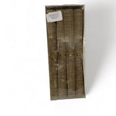 Set de manteles color café 4 piezas