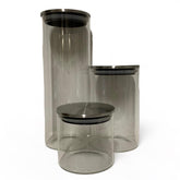 Set de recipientes herméticos de vidrio 3 piezas