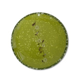 Plato verde de melanina 1 pieza de 25 cm