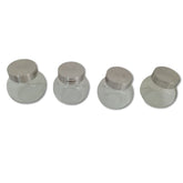 Especieros herméticos AMINNO de Cristal 4 piezas