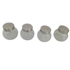 Especieros herméticos AMINNO de Cristal 4 piezas