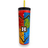 Termo con popote de Harry Potter 450 ml
