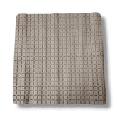 Tapete de baño sanitary Hombre pvc 52x52 color gris