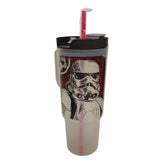 Vaso con popote y tapadera Star Wars Plástico 1.2 L