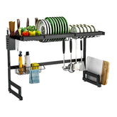 Escurridor de Platos negro Acero inoxidable 65 cm 1 pieza