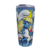 Termo Pitufos multicolor Acero inoxidable 500 ml