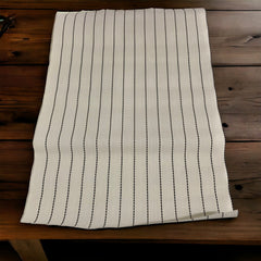 Mantel de poliéster color blanco 30x45