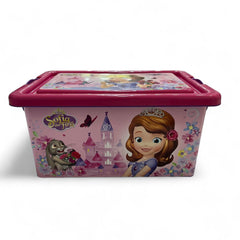 contenedor de princesa sofia de plastico 7 litros