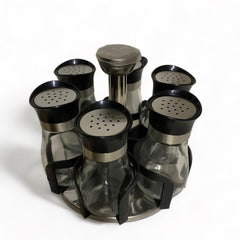 Juego de especieros de vidrio 6 piezas