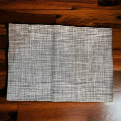 Mantel de poliéster color gris 30x45cm