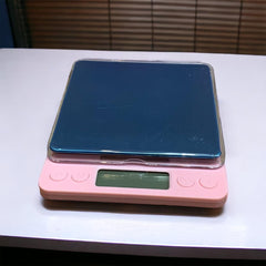 Bascula de cocina Queen Sense Rosa Gramera 0.1gr 2kg