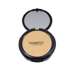 Maquillaje Compacto en Polvo Colorton Matte 08 Almond
