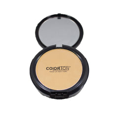 Maquillaje Compacto en Polvo Colorton Matte 08 Almond
