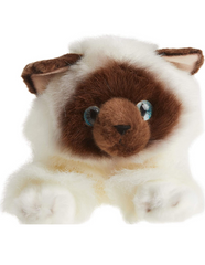 Peluche Bella birman cat Aurora Niño Gato 30 cm