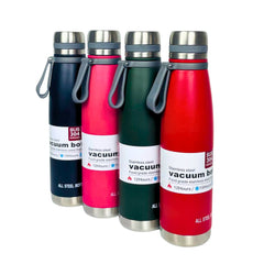AMSZM Termo Sport Bottle Rojo de Acero inoxidable 1 L