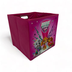 Caja Organizadora Plegable de Tela Paw Patrol Rosa
