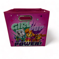 Caja Organizadora Plegable de Tela Paw Patrol Rosa