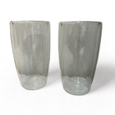 Paquete 2 vasos Cristal doble pared 400ml