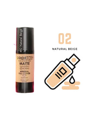 Maquillaje líquido Colorton 02 Naturale Beige de Mujer 30ml