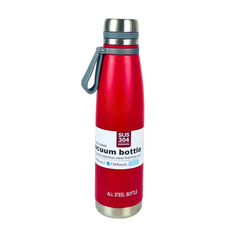 AMSZM Termo Sport Bottle Rojo de Acero inoxidable 1 L