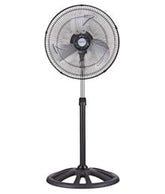 Ventilador 3392 Mytek de pedestal color gris de acero 45 cm