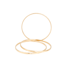 Tres Pulseras Bonito Grabado Para Mujer De 10k 12 Gramos Oro