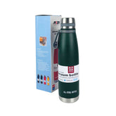 Termo Sport Bottle Verde de Acero Inoxidable 1 L