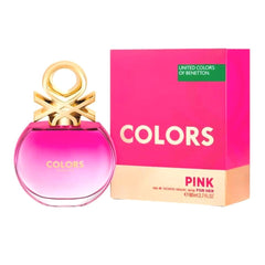 Perfume Benetton Colors Pink 80ml De Mujer Eau De Toilette