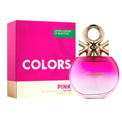 Perfume Benetton Colors Pink 80ml De Mujer Eau De Toilette