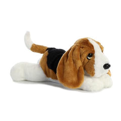 Peluche Flopsie - Basset Hound 30cm Perro