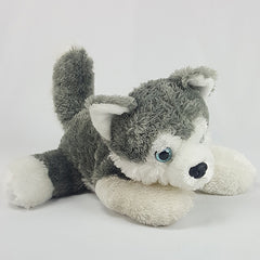 Peluche mini Flopsie de Aurora 17cm perro husky