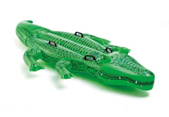 Flotador Inflable Paseo En Cocodrilo Gigante 203cm X 114cm