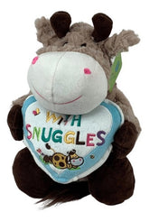 Peluche Vaca Color Café 38cm Regalo Precio Mayoreo