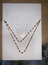 Cadena 60cm Grano De Café En Oro Amarillo De 10k 2.0 Gramos