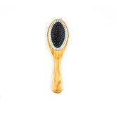 Cepillo De Madera Para El Cabello De Tamaño Chico Circular