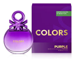 Perfume Benetton Colors Purple 80ml Mujer Eau De Toilette