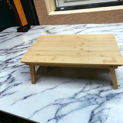 Mesa plegable Q-Tech Bambú Laptop 1pza