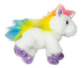 Peluche De Unicornio Aurora Flopsie De Colores 25cm